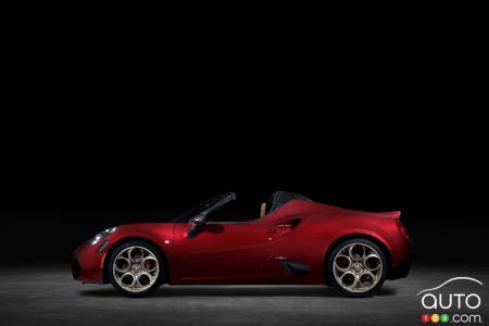 Alfa Romeo 4C 33 Stradale Tributo, profile