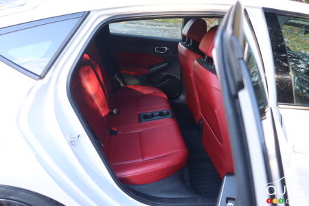 2024 Acura Integra Type S, second-row seating