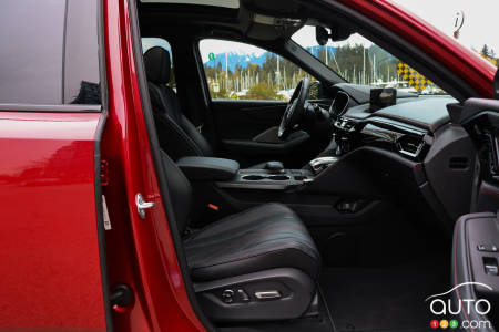 2022 Acura MDX Type S, front row seats