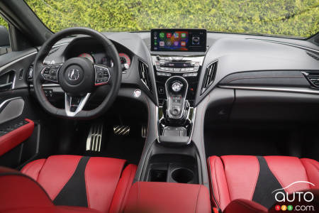 L'intérieur d'Acura RDX A-Spec 2023