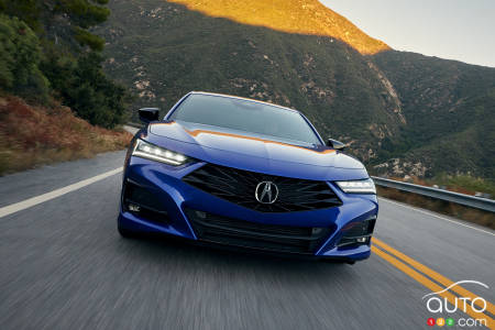 The new 2024 Acura TLX A-Spec