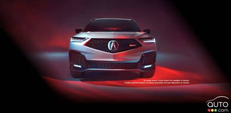 Unveiling of 2025 Acura MDX