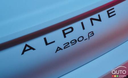 Alpine A 290 Béta - Logo