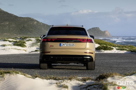 Audi Q8 2024, arrière