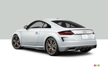 Exterior design of 2023 Audi TT