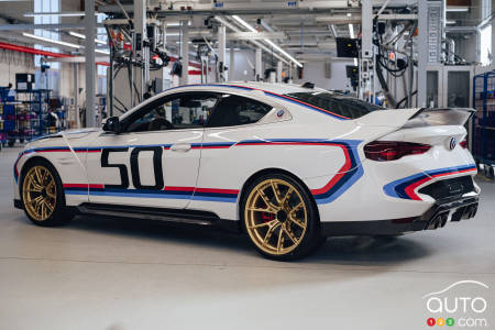 BMW 30 CSL 2023 - Trois quarts arrière