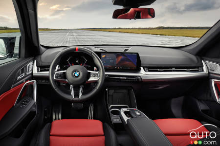 Interior of the 2024 BMW X1 M35i xDrive