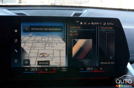 Touchscreen of 2023 BMW X1 xDrive28i