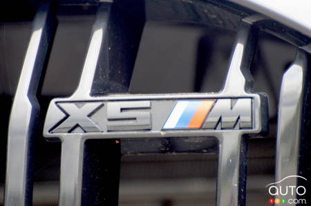 BMW X5 M 2020, logo