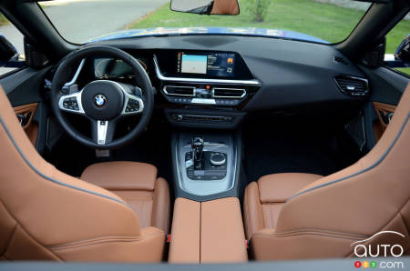 Interior of BMW Z4