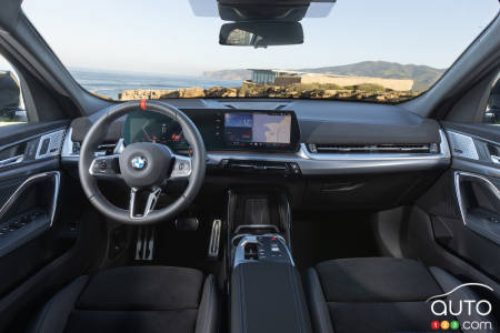Interior of 2024 BMW X2 M35i xDrive