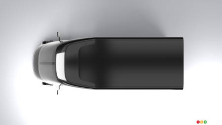 Bollinger Deliver-E concept, from above