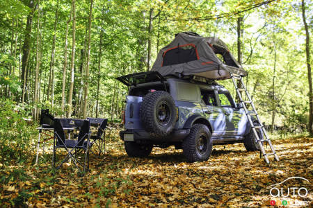 Ford Bronco Overland Concept, trois quarts arrière