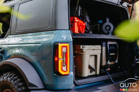 Ford Bronco Overland Concept, cargo area