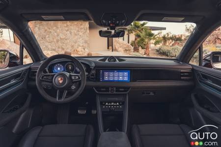 Porsche Macan GTS électrique 2026, intérieur