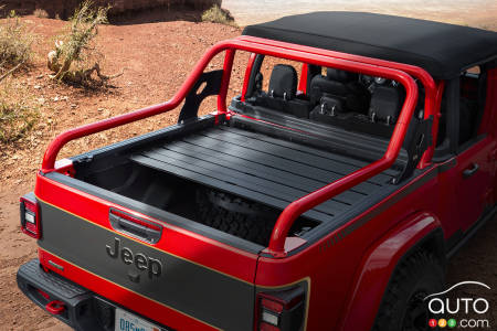 Prototype Jeep Red Bare, caisse