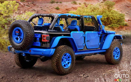 Jeep Wrangler 4xe Blueprint Concept