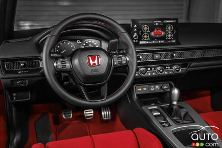 Honda Civic Type R 2023, intérieur
