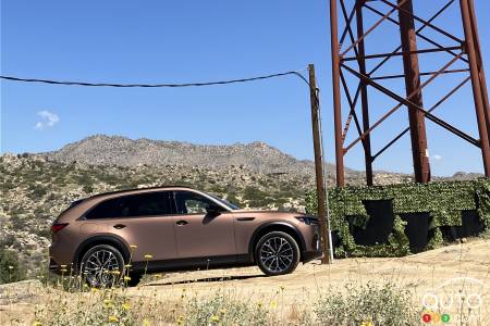 2025 Mazda CX-70, in profile