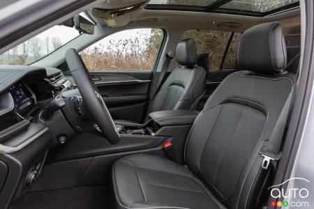 Jeep Grand Cherokee 2022, intérieur