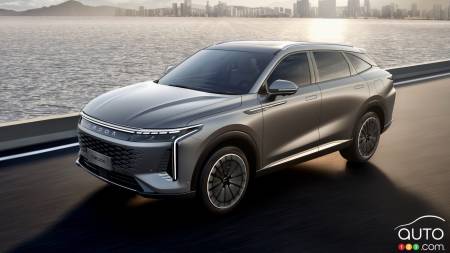 The Chery Omoda 9, a PHEV