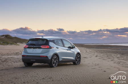 Chevrolet Bolt EV 2022, arrière