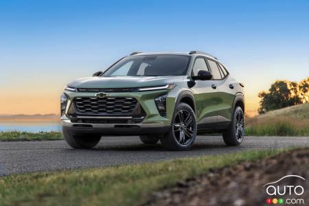 Design extérieur de Chevrolet Trax 2024