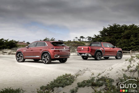 Volkswagen Atlas Tanoak et Atlas Cross Sport