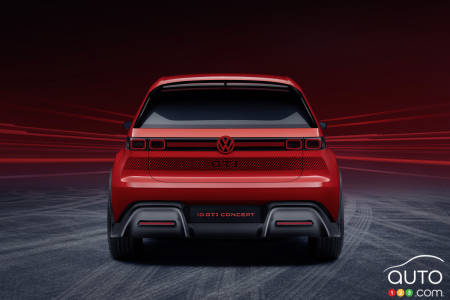 The Volkswagen ID.GTI concept, rear