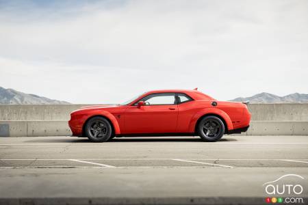 2021 Dodge Challenger SRT Super Stock, profile