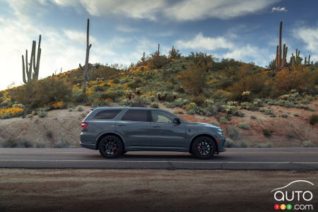 Dodge Durango SRT Hellcat 2021, profil