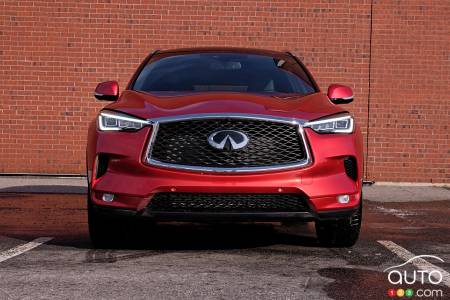 2020 Infiniti QX50, front