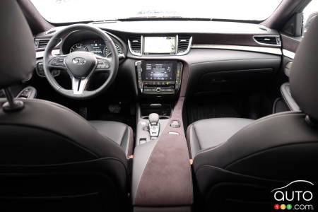 Infiniti QX50 2020, intérieur