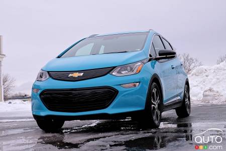 2020 Chevrolet Bolt, front