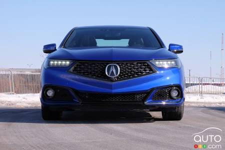 2020 Acura TLX, front