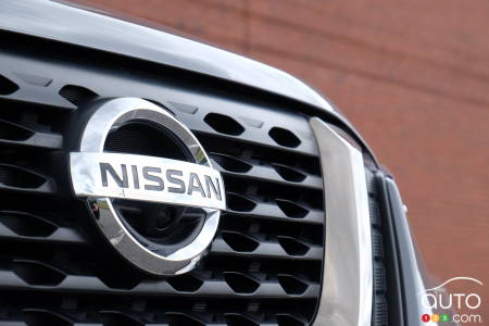 Nissan Kicks 2020, logo et calandre