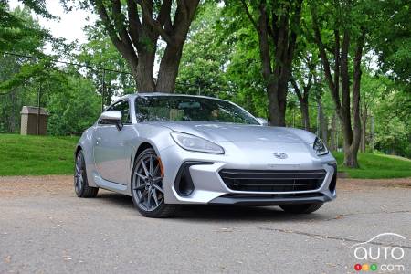 2022 Subaru BRZ, three-quarters front