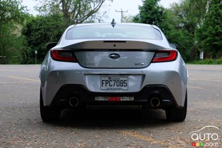 Subaru BRZ 2022, arrière