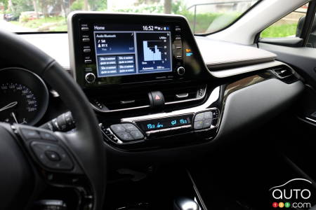 Toyota C-HR 2020, console central