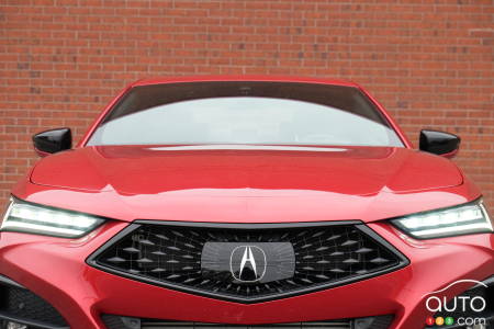 2021 Acura TLX A-Spec, front grille