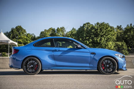 BMW M2 CS 2020, profil