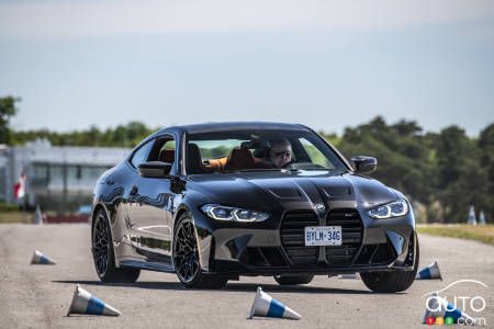 La BMW M4 Competition, en plein virage