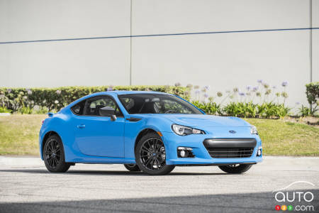 La Subaru BRZ Series.HyperBlue 2016