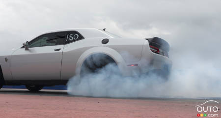 2023 Dodge Challenger SRT Demon 170 - Burning rubber