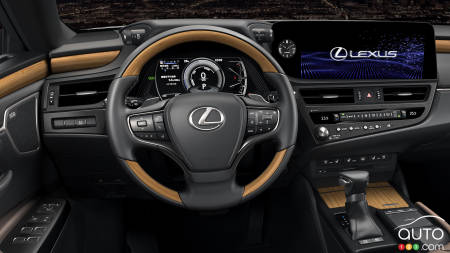 Lexus ES 2022, tableau de bord
