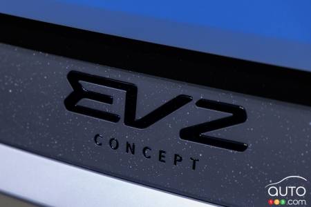 The Kia EV2 Concept, badging