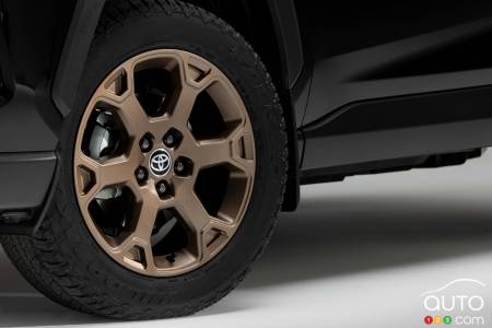 Toyota RAV4 hybride Woodland 2023, wheel