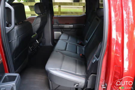 Seating of 2023 Ford F-150 PowerBoost
