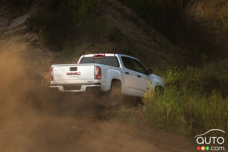 GMC Canyon Duramax, arrière