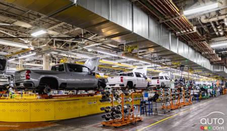 Inside General Motors' Oshawa plant in Ontario